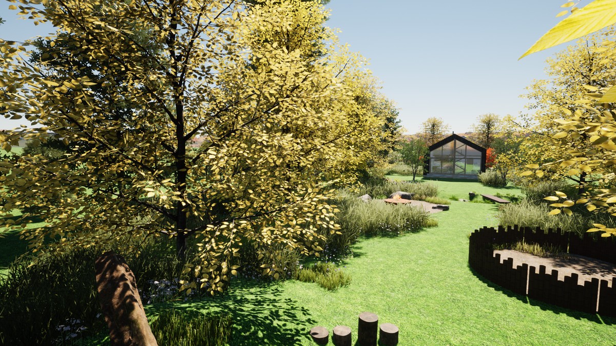 Uitdagende speelnatuur in een bostuin - atelier b2
